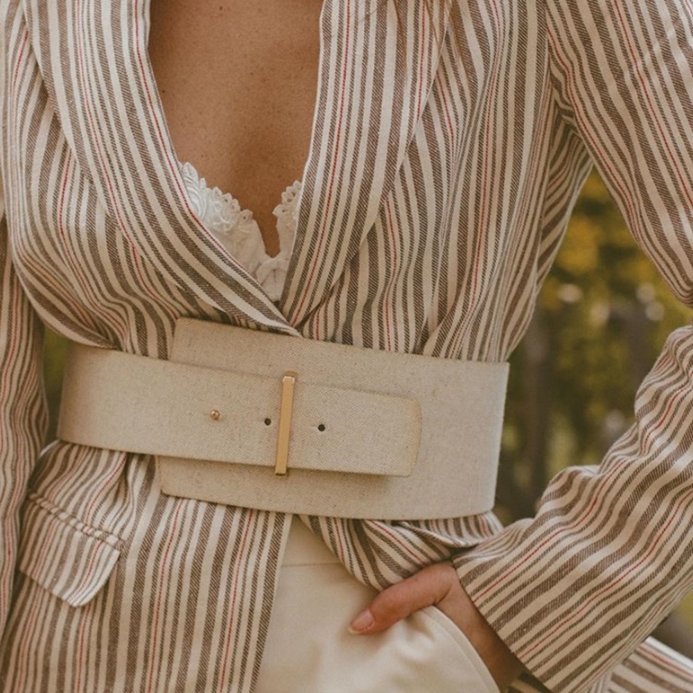 GORGEOUS ZARA NWT Wide Sash Belt - Picture 2 of 10